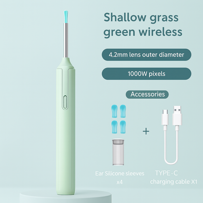PeekEar™ – Wireless HD Ear Endoscope | Smart Visual Ear Cleaner
